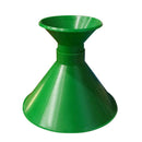 Ice Scraper Shovel Cone Shaped Car Windshield Snow Remover (01-04 Green)
