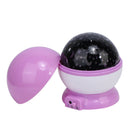 Rotation Star Sky Kid Luminous Light Lamp Night Projector Romantic Decorati