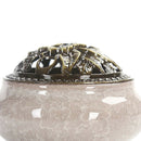 Exquisite Ceramic Incense Burner Holder Cone Spiral Censer Home Office Decor