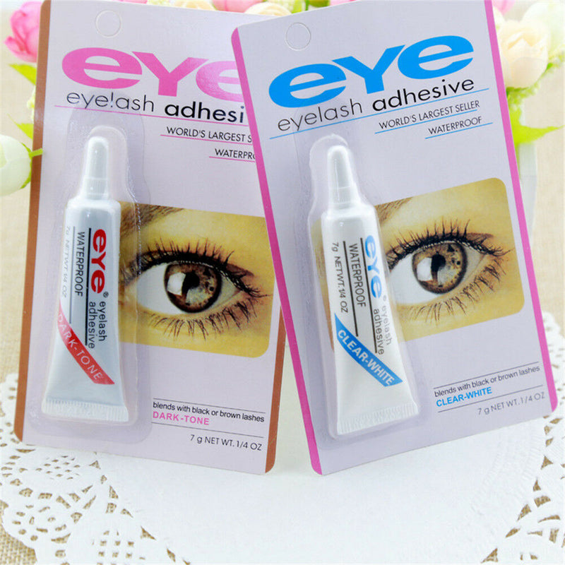 Makeup Dark Black Waterproof False Eyelashes Adhesive Eye Lash Glue TR