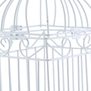 Iron Birdcage Shape Succulent Pot Metal Hanging Planter Plant Holder - 13cm
