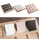 12Pcs Earring Card Holder with Tray for Earrings Ring Multi-Function Jewelr