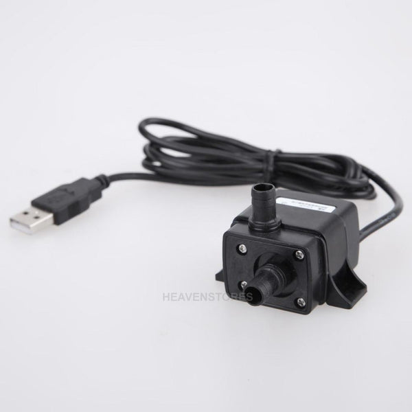 USB DC 5V 3W Submersible Water Pump Aquarium Fish Tank Fountain Pond hv2n