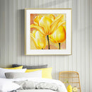 DIY Diamond Painting Kits Golden Flower Full Round Drill Handicraft (NX119)