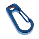 3pcs Titanium Alloy Carabiner Clip Snap Hook Keychain Camping Outdoor Tools
