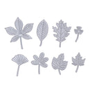 8 Metal Leaves Cutting Dies Stencils For DIY Scrapbooking Embossing