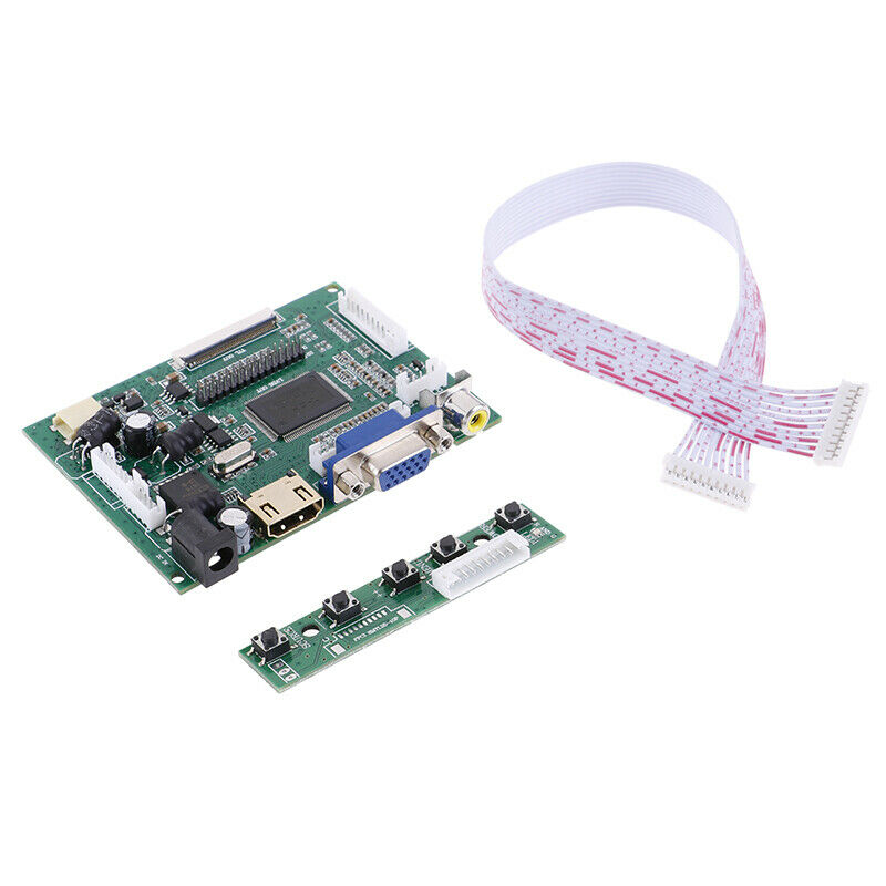 HDMI VGA 2AV LVDS LCD Display Controller Board Pi Kit for LCD Monit Gw