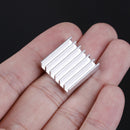 10pcs Aluminum 20x20x6mm IC LED Cooling Cooler Heatsink Heatsinks With Tape M&O