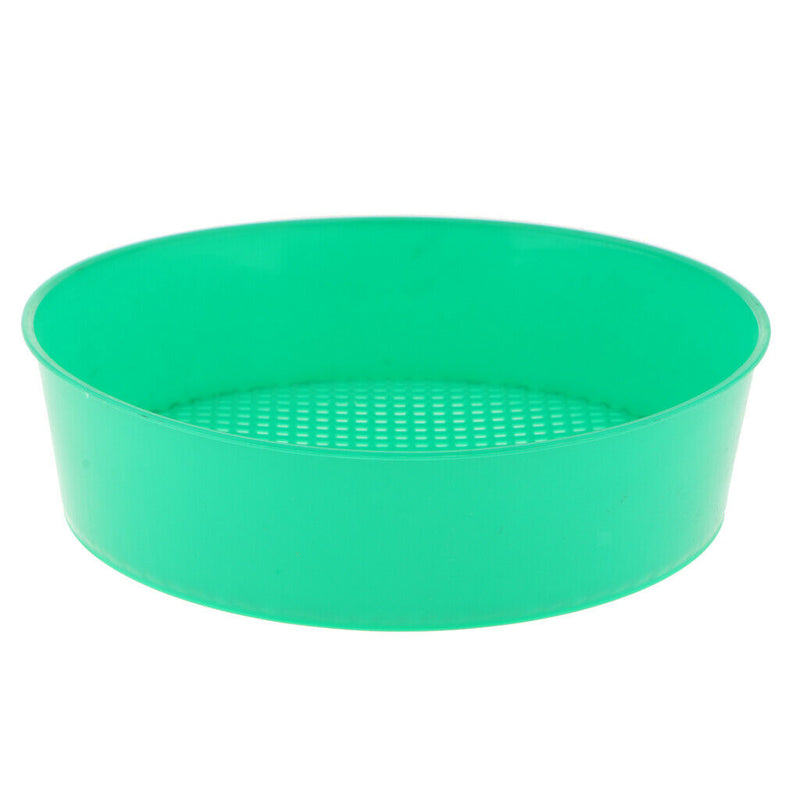 2-in-1 Green Plastic Woven Wire Garden Sieve for Plants, Soil and Compost - 10