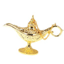Golden Oil Magic Lamp Arabian Light Wishing Pot Fancy Dress Props Home decor