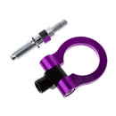 Car Aluminum Front Rear Screw On Tow Hook Towing Racing Trailer Ring For BMW Car