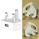 United Kingdom Plug USB adapter Charger 3 Pin Main charger For IPAD Travel A5I3