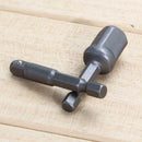3pcs Sleeve Adapter Set Steel Square Head Ball Hex Shank Post Conversion