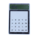 Touch and Transparent Solar Calculator