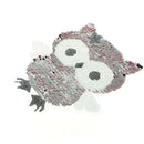 owl reversible change color sequins sew on patches for clothes diy crafts ziTEUS
