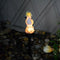 Solar Power LED Parrot Lawn Light Waterproof Garden Landscape Lamp (Yellow)
