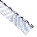 6.29"/16cm Pets Dog Comb Professional Steel Grooming Comb Dog Cat Cleaning Brush