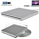 External DVD Drive USB CD Player RW Burner Laptop PC New iMAC MacBook M6X4 U5X5