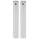 2pcs Axle Housing Kit Stainless Steel RC Car Axle Tube for SCX-10 RC Car