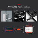 300lm LED Work Lamp Light 3 Modes Smart Foldable Waterproof Glare Flashlight USB