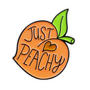 Creative Cartoon Fruit Orange Brooch Jacket Enamel Pin Badges Jewelry Gift
