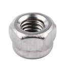 M3 x 0.5mm Stainless Steel Nylock Nylon Insert Hex Lock Nuts 50pcs