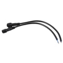 Male Female Plug 2 Pin LED Waterproof Connector Cable Black