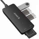 1X(Orico H3Ts-U3 Multifunction 3 Port Usb 3.0 Hub With Sd/Tf Card Reader Me