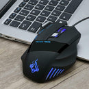 5500DPI A908 Wired LED Optical Gaming Mouse Fire Button 7Keys for PC Laptop