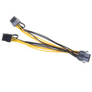 1Pc 8-pin to dual 8 pin 2x (6pin+2Pin) graphic video card power splitter cabl 3C