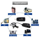 2.4G Wireless Microphone Speech Headset Megaphone Radio Mic For Loudspeaker
