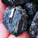 10~20g Natural Black Tourmaline Crystal Healing Crystal Stone Decoration Gift