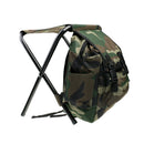2 in 1 Folding Stool Seat + Backpack for Camping Fishing Picnic BBQ Beach