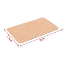 100 Brown Kraft Label Paper Tag Blank Luggage Card Party Wedding Hang Gift