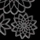 Geometric flowers Metal Cutting Dies For DIY Scrapbooking Card Paper Album â„–[