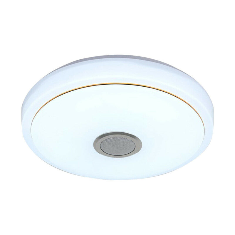 Led Ceiling Lights with Bluetooth Speaker, 36W RGB Color Changing Light with