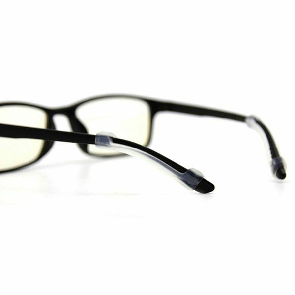 Temple Hook Tip Eyeglass / Glasses / Spectacles Ear Grip Anti Slip, Transpa A3J2
