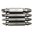 4x Universal Broken Bolt Metal Remover Screw Extractor Easy Out Drill Bits Stud