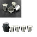 70ml 4pcs/Set Southern Railways Stainless Steel Tumblers/Cups--Hot/Cold New H5Q8