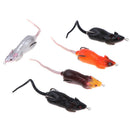 7CM Soft Rubber Mouse Fishing Lures Baits Top Water Tackle Hooks Bass Bait3C
