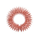 5pcs Copper Color Finger Massage Ring Acupuncture Ring Body Relax Hand Massager