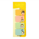 4 In 1 Notepad Memo Sticky Removable Paper Student Office Stationery Adhesive AU