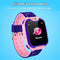 Kids Smart Watch SOS Phone Call Smartwatch with Camera Music Games (Pink)
