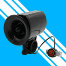 Ultra-loud Speaker Black Bicycle .Electronic 6Sounds Bell N1I9 Bike Alarm S J2E6