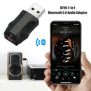 BT06 2 in 1 Bluetooth 5.0 Music Receiver Wireless Audio Handsfree Adapter