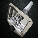 Stainless Steel Car Folding T-Shaped Handle Lock Trailer Plane RV Caravan T