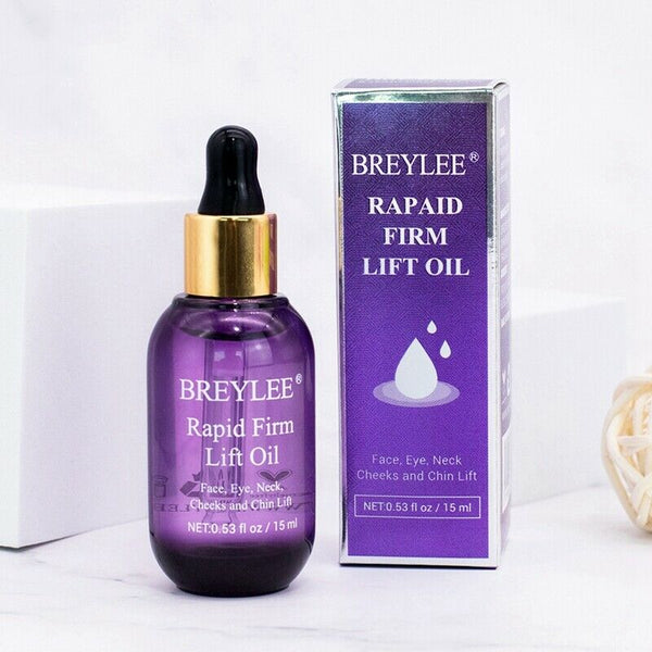 Breylee Essential Oils Rapid Firming Lifting Face Essence Oil Massage Anti  V7K4