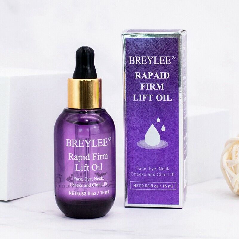 Breylee Essential Oils Rapid Firming Lifting Face Essence Oil Massage Anti  V7K4