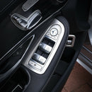 Car Shape Cover Decorative Window Lift Button Switch Sequins For Mercedes-B