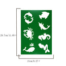 mermaid layering stencils spray template diy wall drawing scrapbooking decor JR